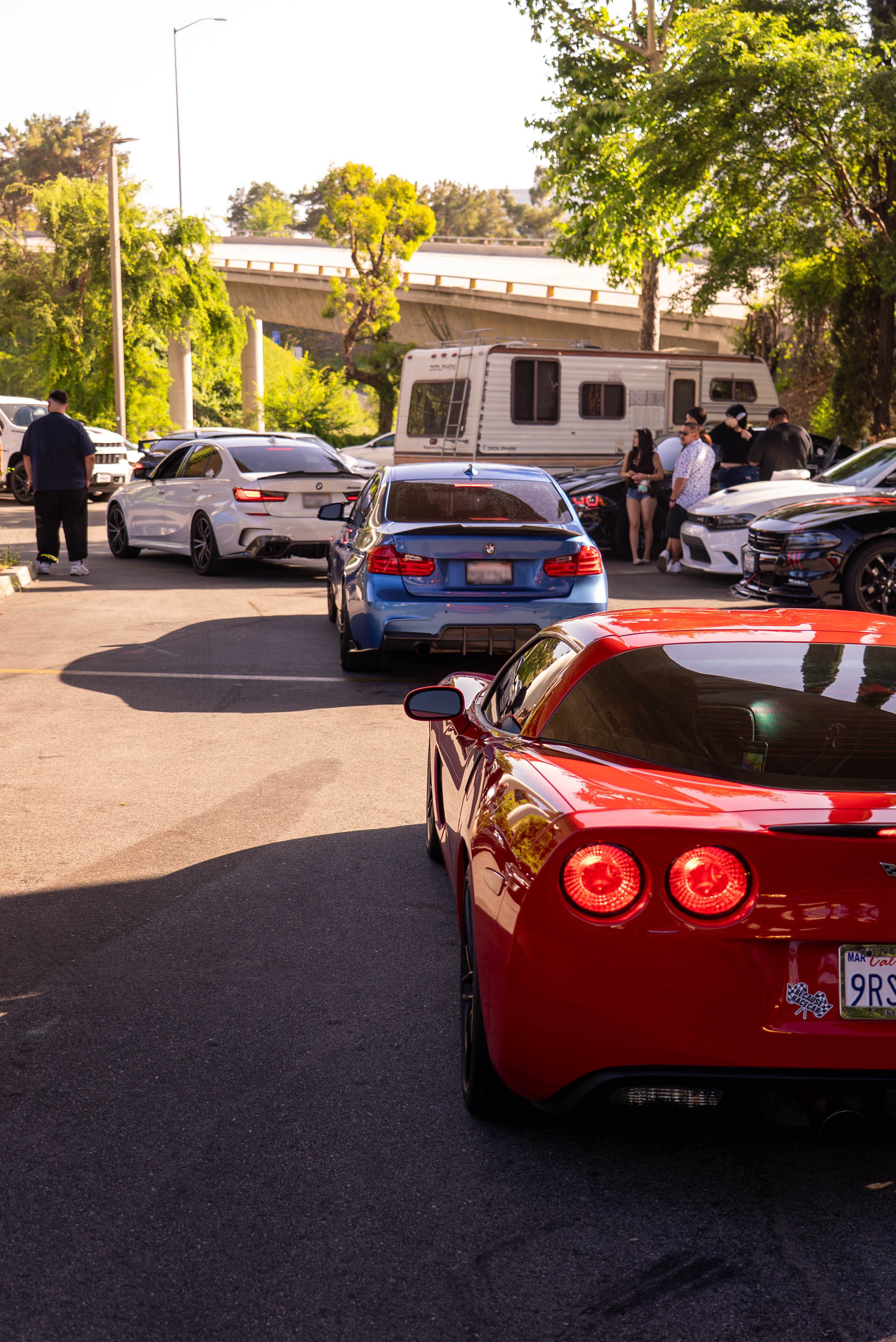 Canyons 03 – Sunset canyon run portrait